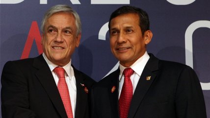   Piñera y Humala se reunieron por primera vez tras fallo de La Haya 