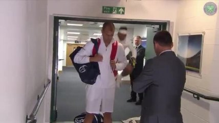   ¿Habrá influido? El cabezazo que se dio Nadal antes de su derrota con Muller 