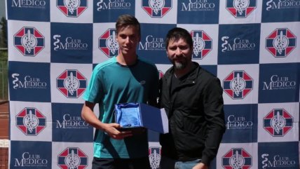   Fabián Marozsan se convirtió en campeón del torneo ITF Juvenil de Santiago 