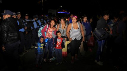 Nueva caravana migrante ya cruzó a Guatemala