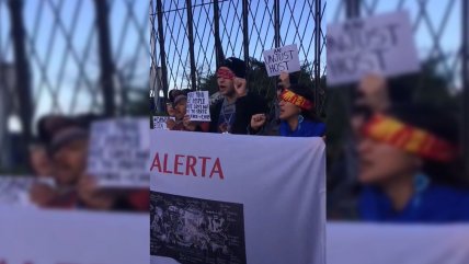   Madrid: Afuera de la COP, manifestantes denuncian violaciones a los DDHH en Chile 