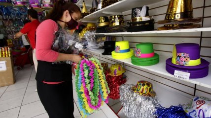  Tiendas de cotillón están listas para ventas de Año Nuevo  
