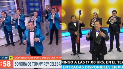   El multiverso de la parabólica: Tommy Rey sorprende al estar en dos canales al mismo tiempo 
