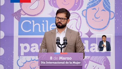  Presidente Boric: La paridad no puede borrarse en el nuevo proceso constituyente  