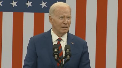   Biden dio la razón a manifestantes pro-Gaza que interrumpieron su discurso 