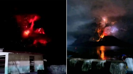   Erupción obligó a evacuar a cientos de personas en Indonesia 