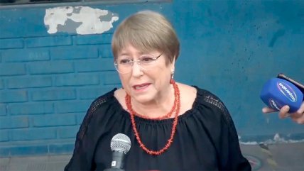   Bachelet declinó opinar sobre Caso Monsalve, pero condenó violencia de género 