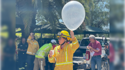   Anuncian lanzamientos de globos sonda para prevenir incendios forestales 