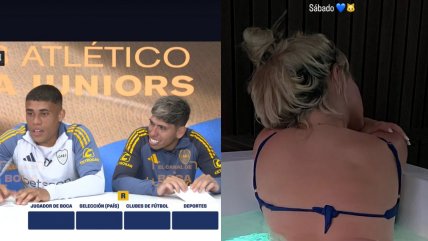   Wanda Nara publicó sensual foto y la vinculan a jugador de Boca 