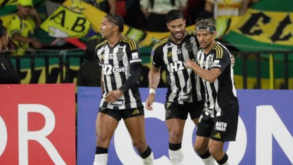   Atlético Mineiro tomó ventaja ante Bucaramanga en los play-offs de la Sudamericana 