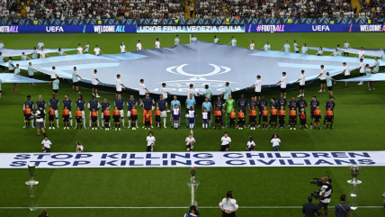   UEFA mandó mensaje a Israel: 