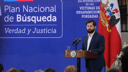  Presidente Boric: Búsqueda de desaparecidos en dictadura es un 