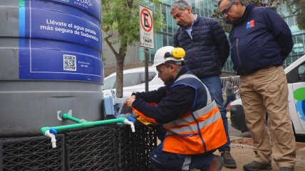  Autoridades fiscalizaron corte de agua que afecta a seis comunas de la Región Metropolitana 