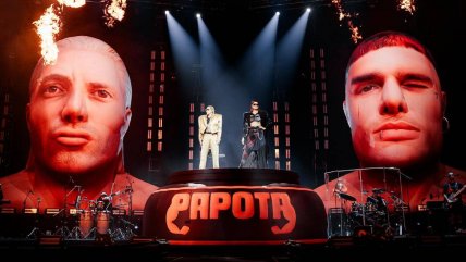   Ca7riel & Paco Amoroso exhibieron sus músculos ante un Movistar Arena eufórico 