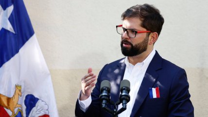   Boric pidió a los chilenos 