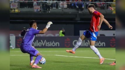   [VIDEO] La Roja logró empatar ante Perú en La Florida con gol de Ben Brereton 