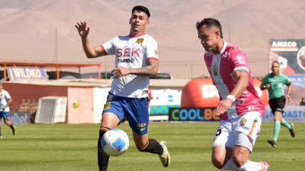   Unión Española cayó ante Cobresal y sigue complicado en la lucha por la permanencia 