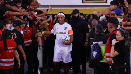   Ronaldinho jugará en Chile en el marco de la Copa Duelo de Leyendas América 