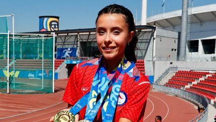   Chilena María Jesús Lara igualó marca histórica de tres oros en Parapanamericanos Juveniles 
