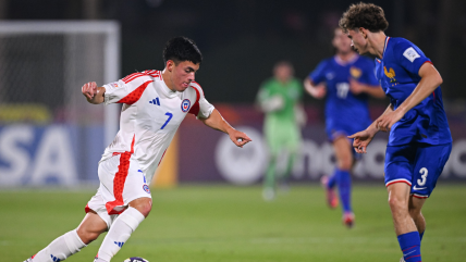   La Roja cayó ante Francia y comenzó con un traspié en el Mundial sub 17 