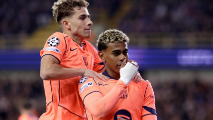   [VIDEO] Lamine Yamal deslumbró con golazo en el frenético duelo de Barcelona y Brujas en la Champions 