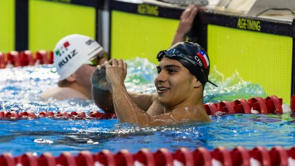  Agustín Pavez ganó su tercer oro en la natación de los Juegos Parapanamericanos Juveniles 