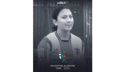   Palestino lamentó la muerte de Valentina Alarcón, exjugadora del club 