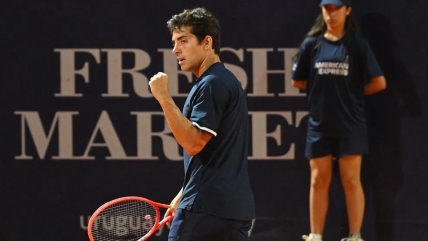   Cristian Garin tumbó a Ignacio Buse y se consolidó en el Challenger de Montevideo 