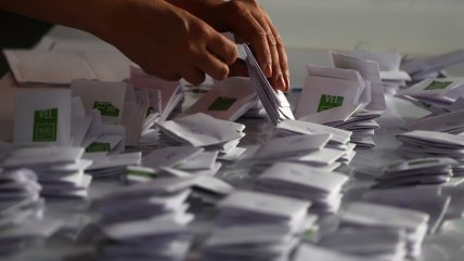   En primera vuelta votó el 84% del padrón electoral 