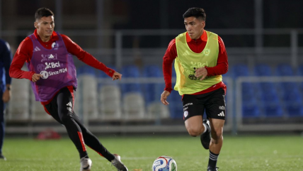   La Roja trabajó con la mente puesta en el amistoso frente a Perú 