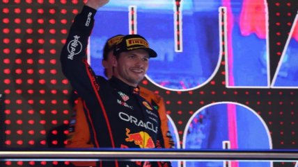   Max Verstappen celebró con todo en Lusail y sueña con su quinto título consecutivo en la F1 
