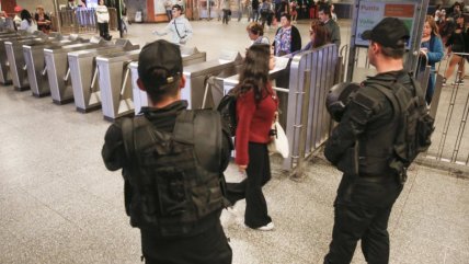  Con más guardias tácticos: Metro refuerza seguridad de cara a fiestas de fin de año 