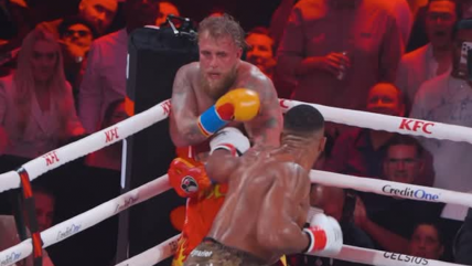   Anthony Joshua barrió con Jake Paul tras vencer por nocaut en el sexto asalto 