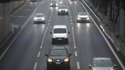   MOP: 510 mil vehículos saldrán de la Región Metropolitana por Navidad 