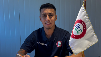   Unión La Calera presentó a Bayron Oyarzo como su quinto refuerzo 