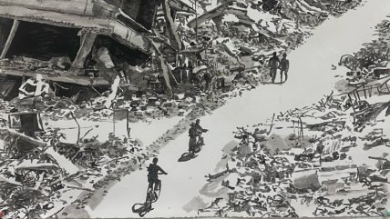   David Reeb, artista israelí, expone su obra en Israel sobre el genocidio en Palestina 