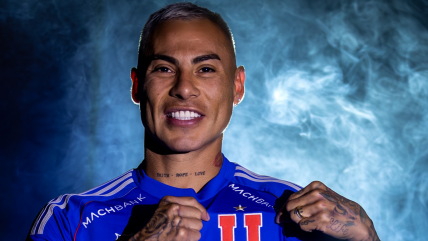   Después de 14 años: Las primeras imágenes de Eduardo Vargas con la camiseta de la U 