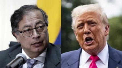   Trump amenazó a Petro con una misión de EE.UU. en Colombia 