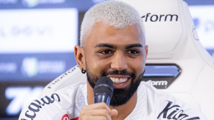   Gabigol volvió a Santos decidido a ayudar a Neymar a jugar el Mundial con Brasil 