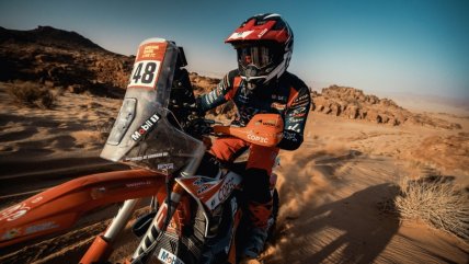   Tomás de Gavardo: Llego al día de descanso con una molestia en la rodilla derecha 