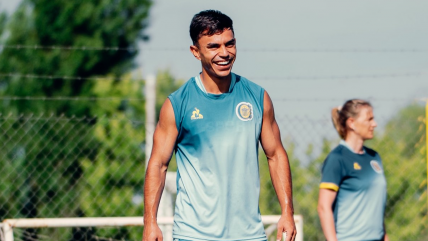   Vicente Pizarro recibió elogios tras su primer amistoso con Rosario Central 