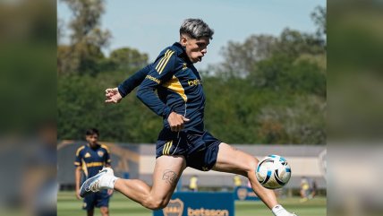   Carlos Palacios quedó descartado en Boca Juniors para el amistoso contra Millonarios 