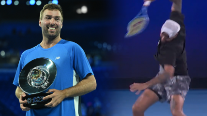   Campeón amateur y Kyrgios rompió una raqueta: El 