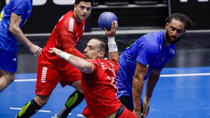   Chile sufrió ante Brasil su primera caída en el clasificatorio al Mundial de Balonmano 