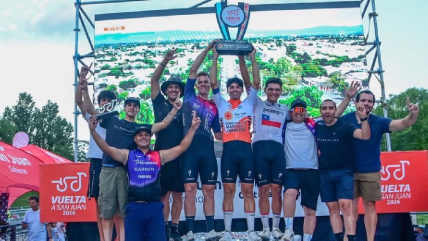   Chileno Cristóbal Baeza hizo historia y se coronó campeón de la Vuelta a San Juan 2026 