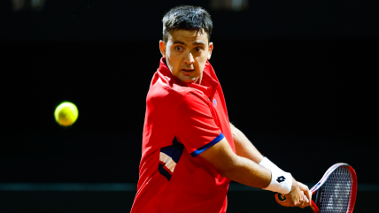   Tomás Barrios abrirá la serie para Chile ante Serbia en la Copa Davis 