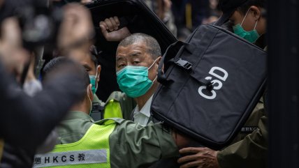   Hong Kong condenó al magnate de los medios Jimmy Lai a 20 años de cárcel 