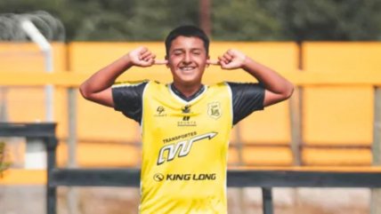   [VIDEO] Jesús Suazo brilló en la sub 14 de San Luis con golazo ante Colo Colo y celebró al estilo de 