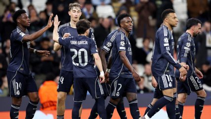   Los equipos clasificados a los cuartos de final de la UEFA Champions League 