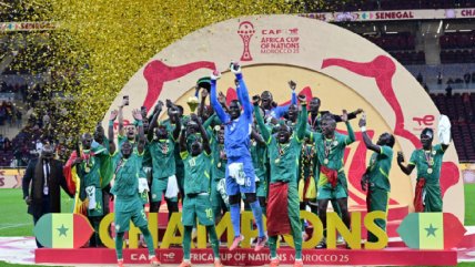   Senegal respondió a la descalificación de la Copa Africa con un video de la celebración del título 